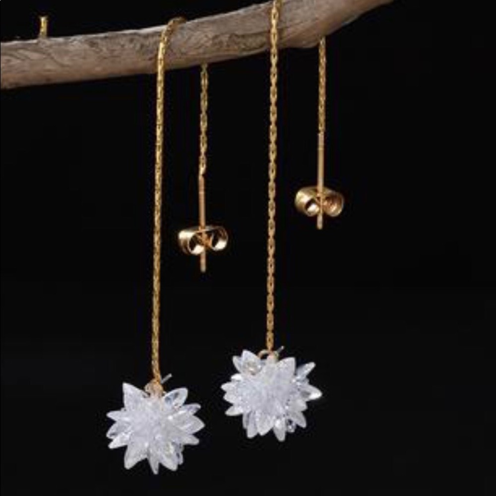 IRIDESCENT GEOMETRIC EARRINGS